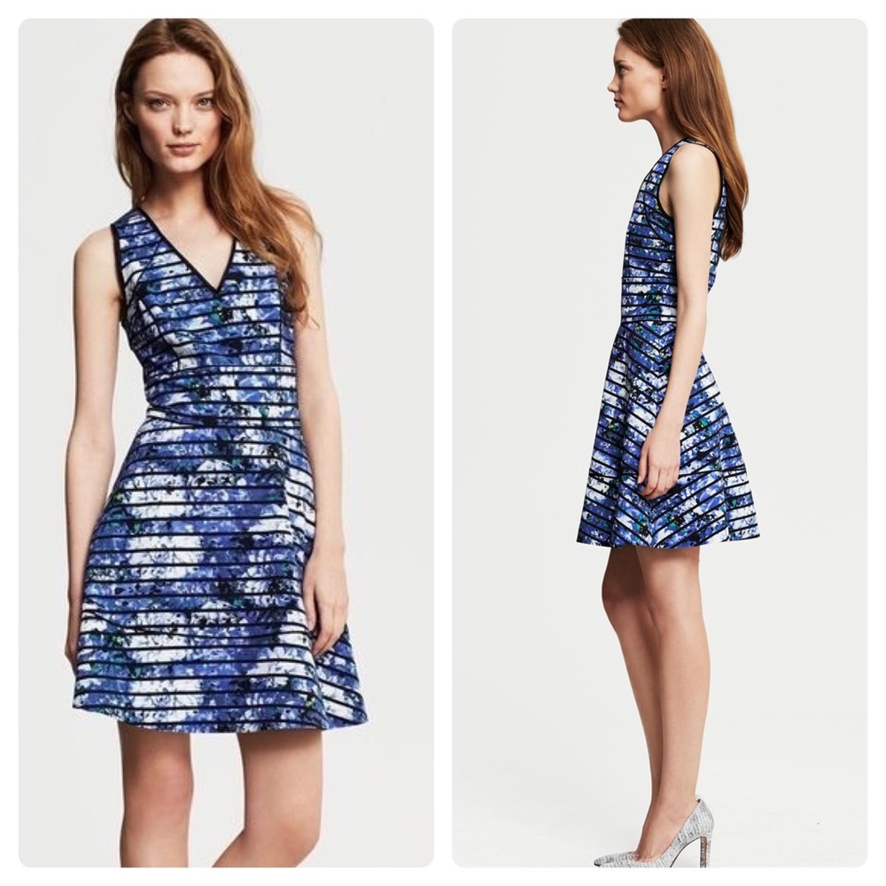 Banana Republic I Fit and flare floral dress